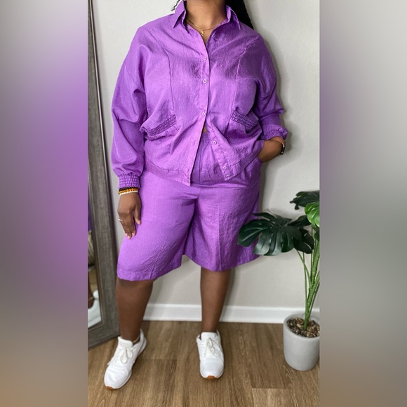 Vintage 2pc Shortset Tracksuit - Picture 6 of 14